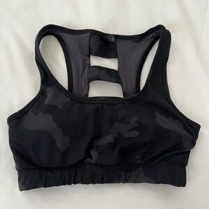 Black Camo Sports Bra